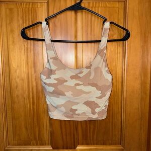 Camo Print Tank Top